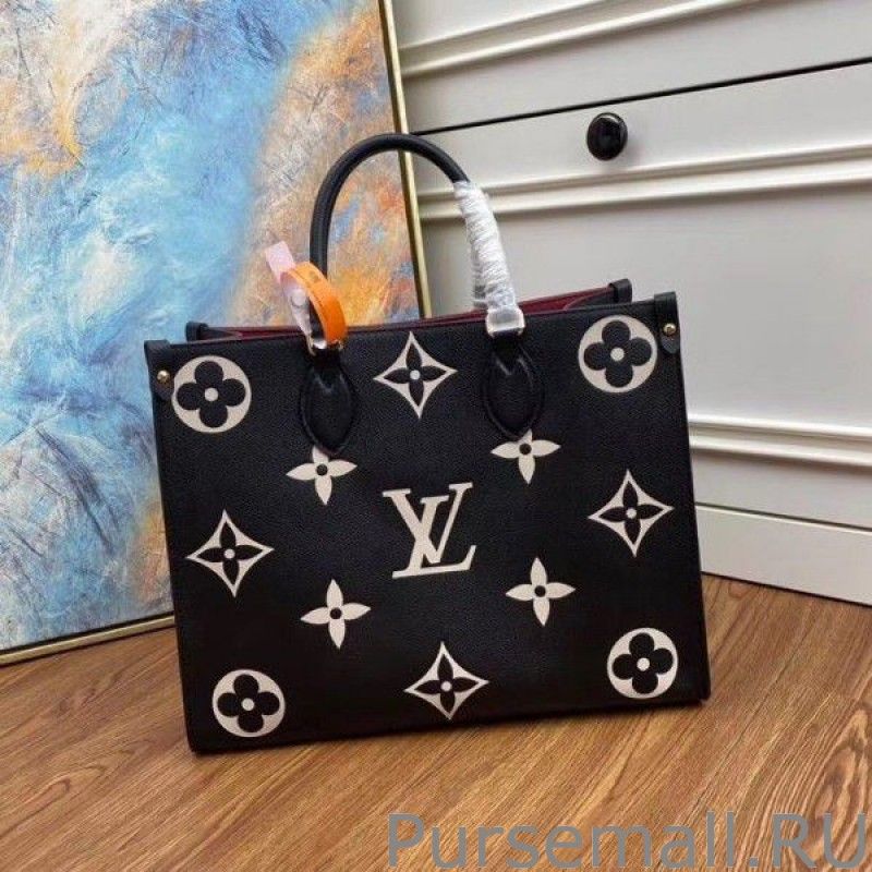 Onthego MM Bag Monogram Empreinte M45495