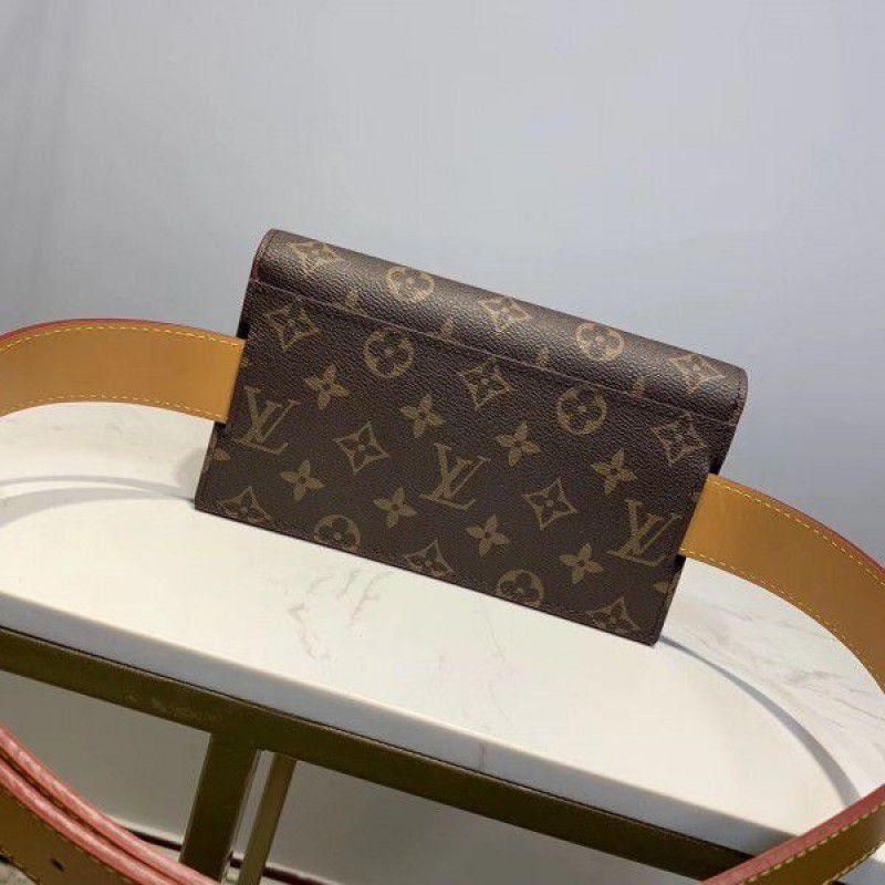 S Lock Belt Pouch PM Bag Monogram Canvas M44667