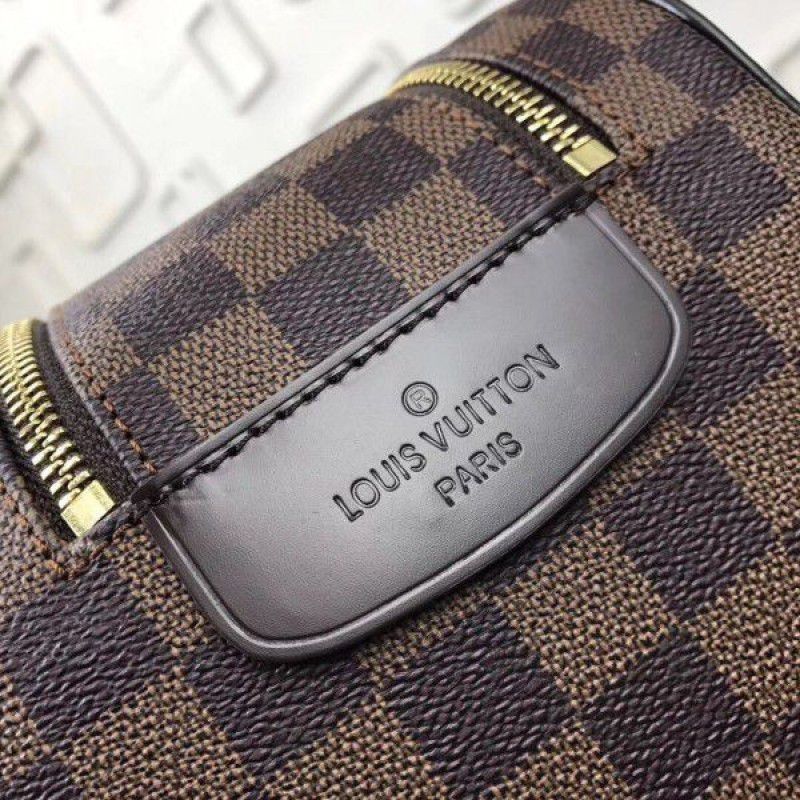 King Size Toiletry Bag Damier Ebene N47527