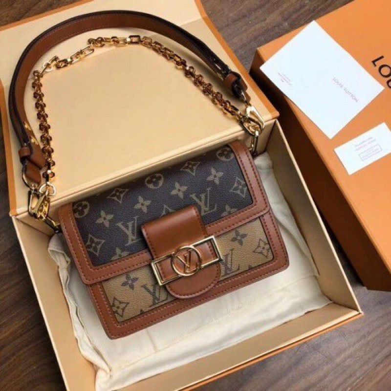 Mini Dauphine Bag Monogram Reverse M44580