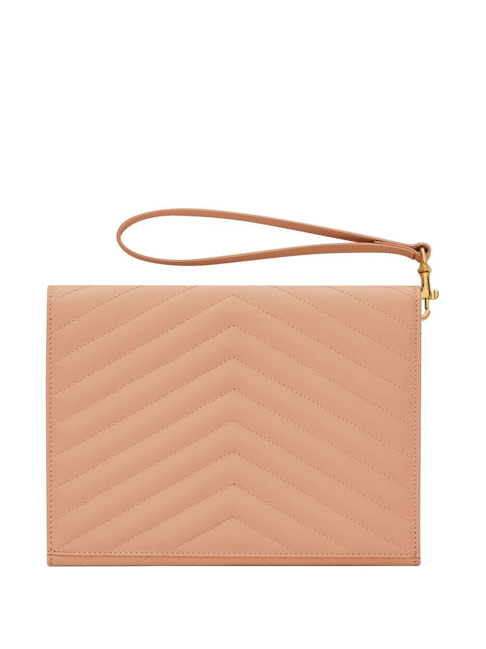 Saint Laurent New Pouch Monogram clutch