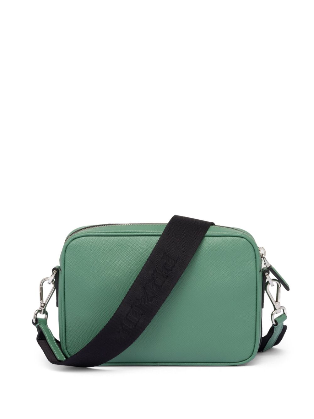 Pra*a saffiano-leather shoulder bag
