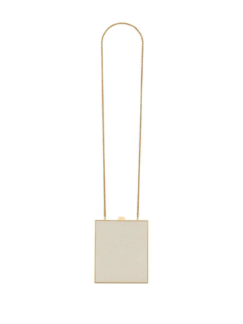 Saint Laurent Tuxedo box clutch bag