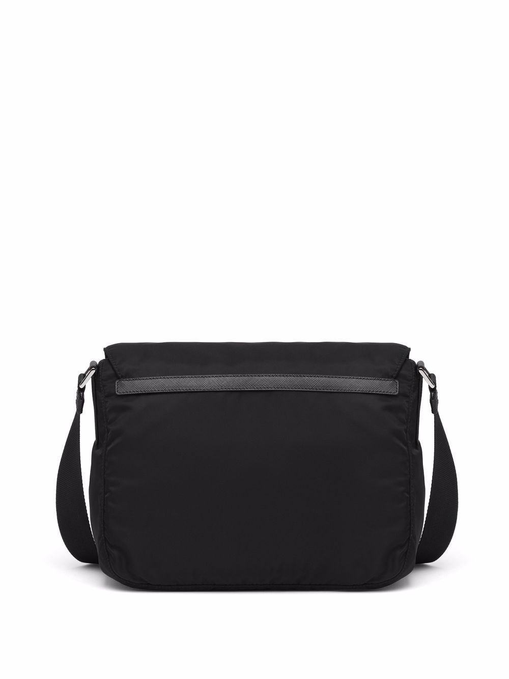 Pra*a re-nylon triangle logo-plaque shoulder bag