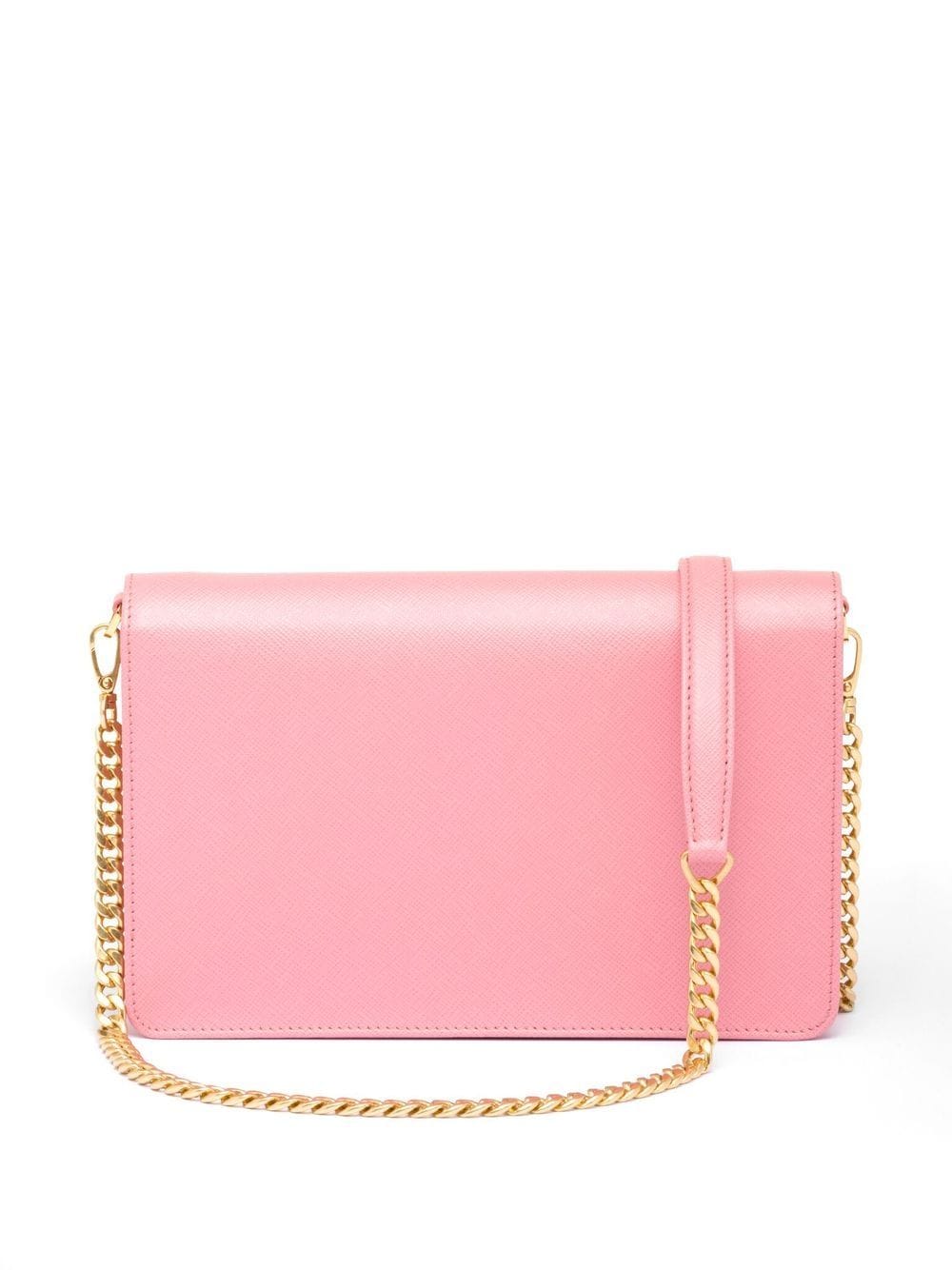 Pra*a saffiano leather mini bag