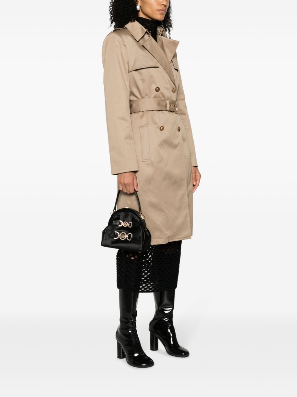 Versace Medusa ’95 silk-satin tote bag