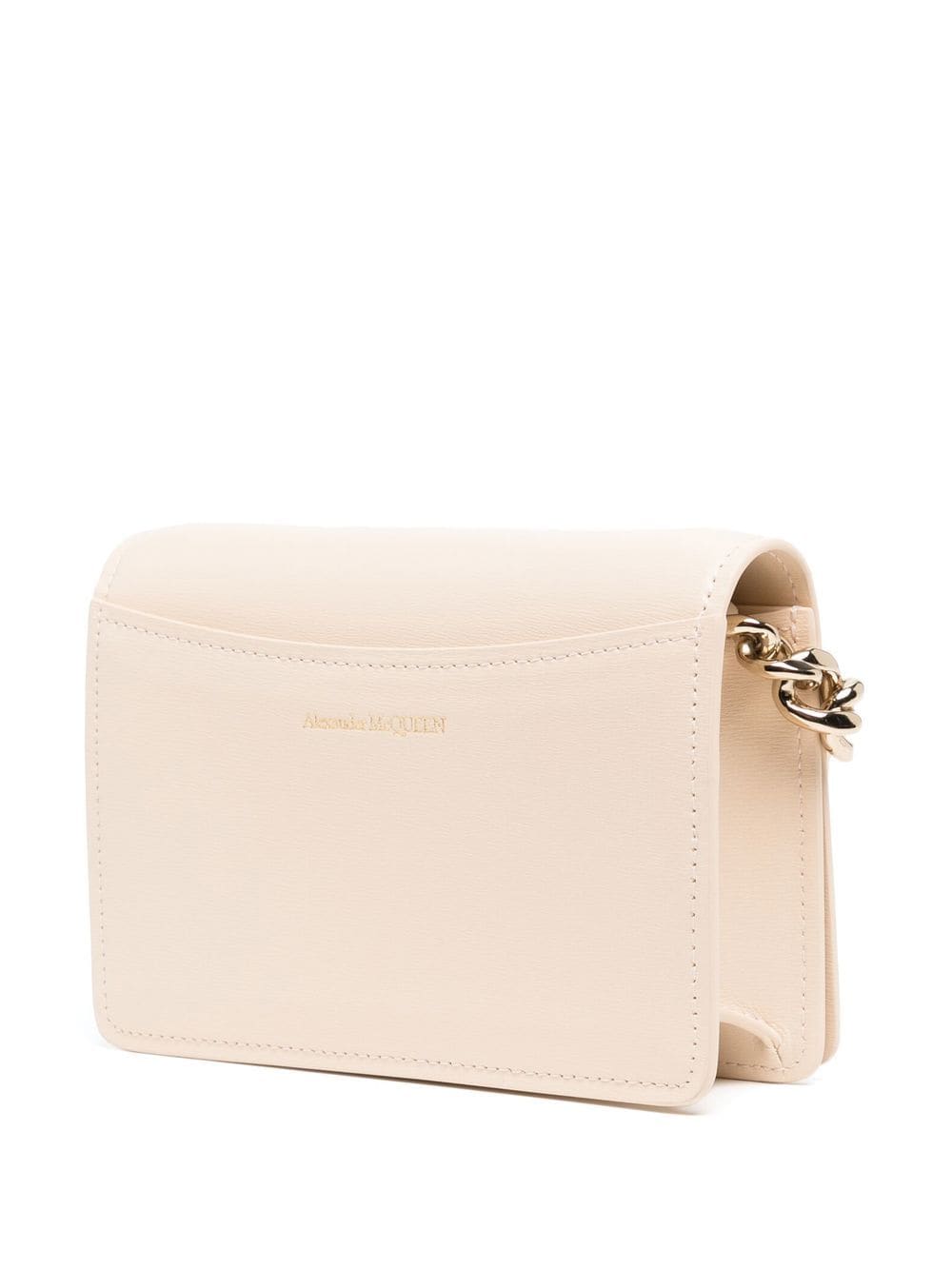 Alexander McQueen Four Ring Chain mini shoulder bag