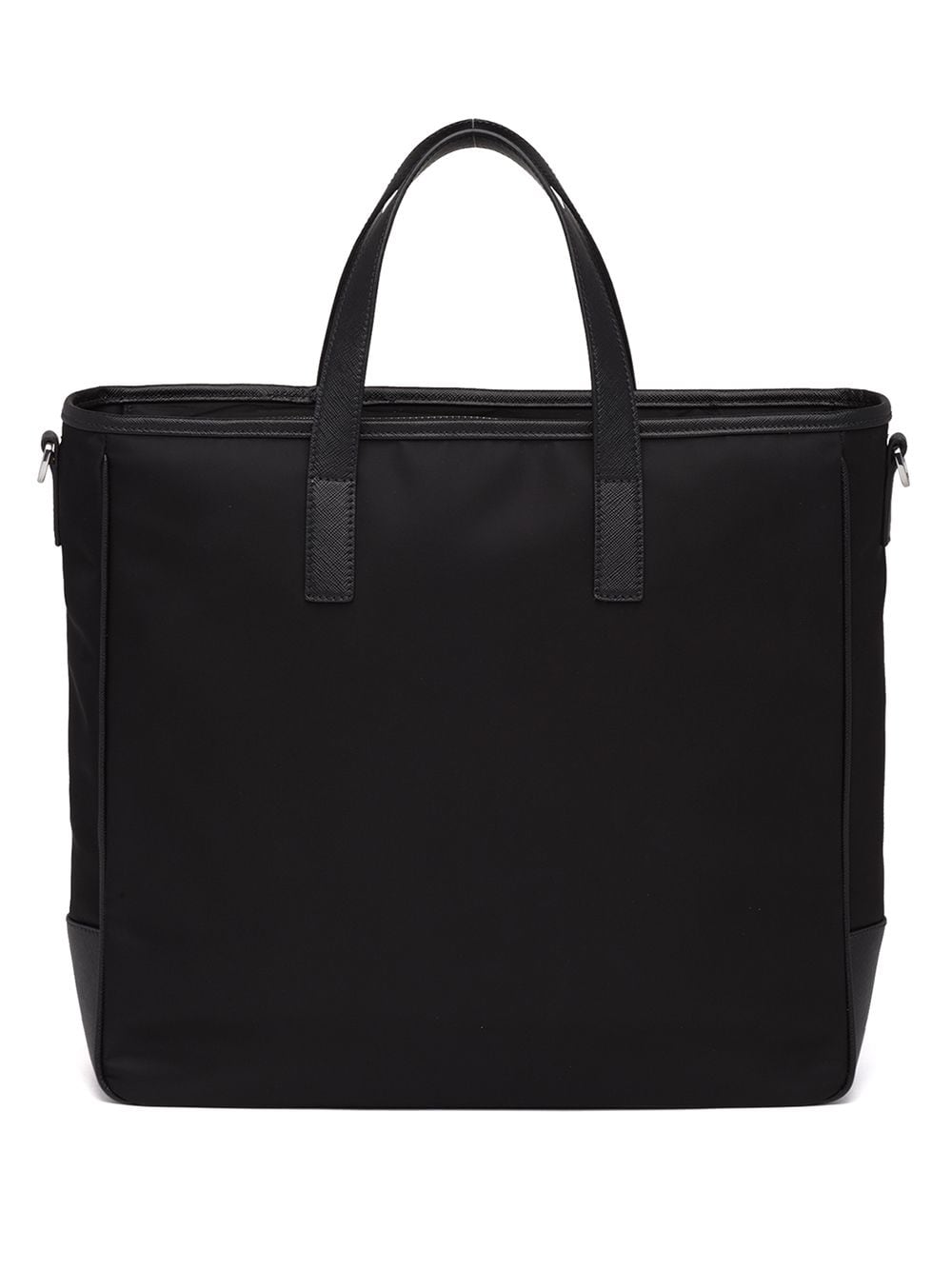 Pra*a re-nylon logo tote bag