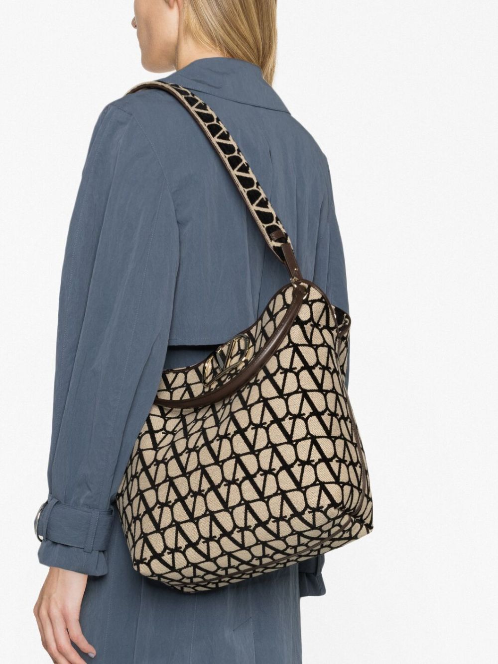 Valentino Garavani Toile Iconographe canvas tote bag