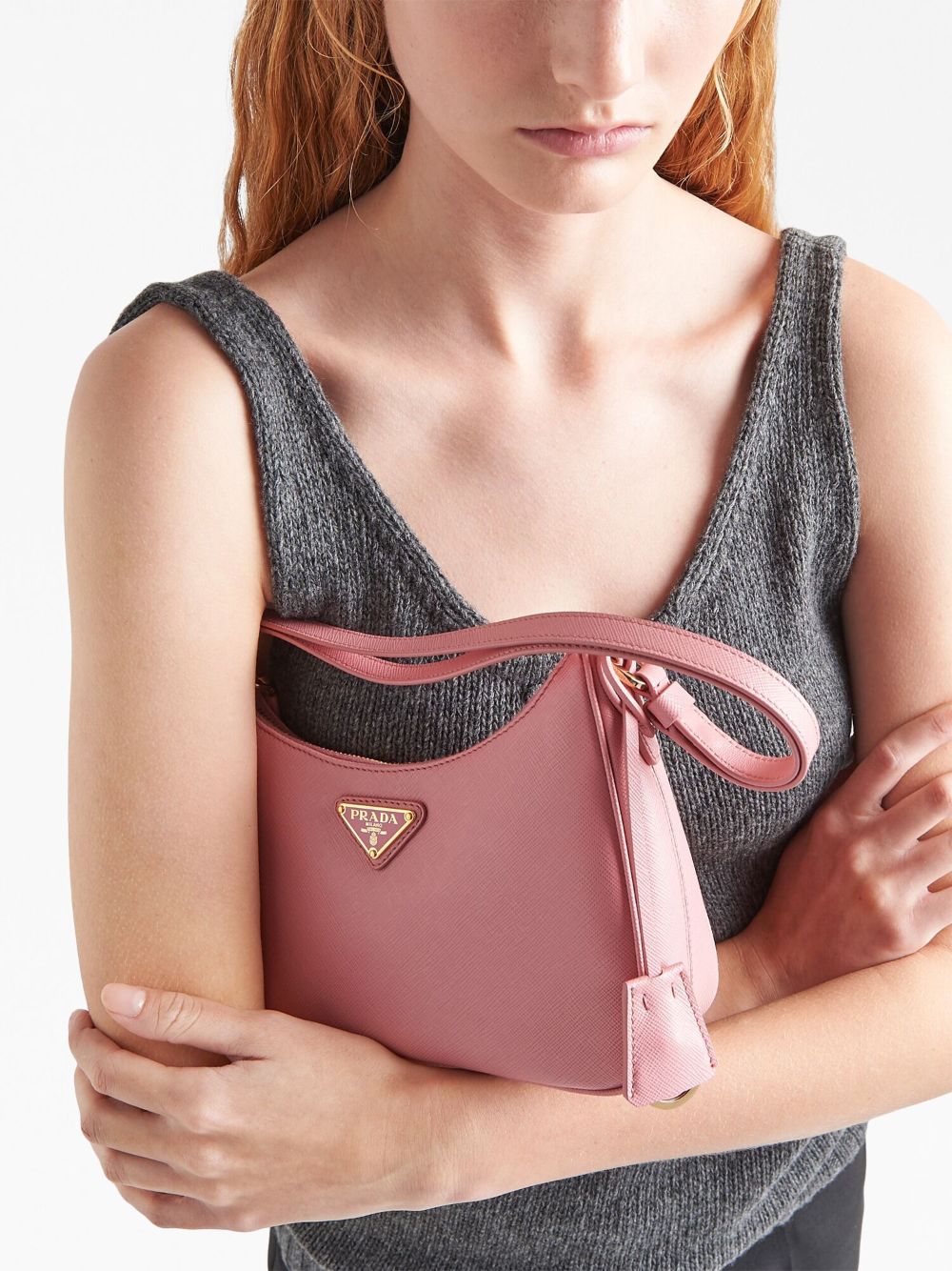 Pra*a re-edition leather mini bag