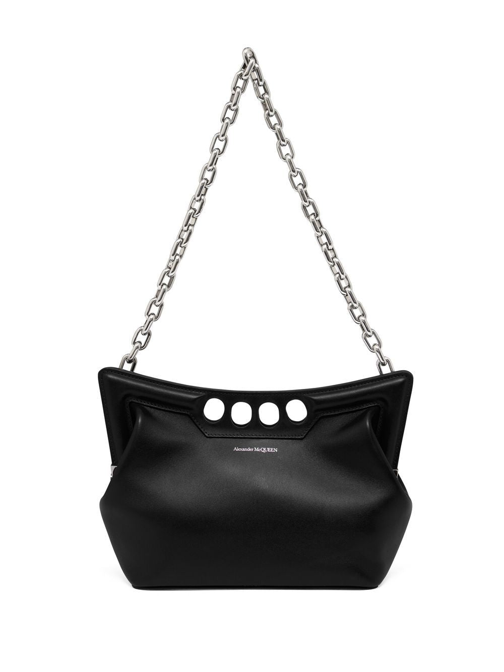 Alexander McQueen The Seal quilted shoulder bag