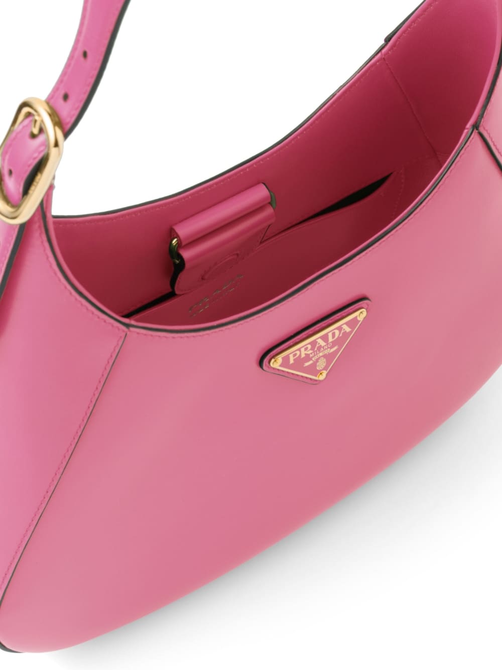 Pra*a calf-leather shoulder bag
